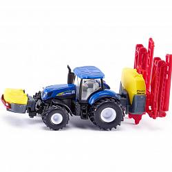 Трактор New Holland с опрыскивателем Kverneland (Siku, 1799k) - миниатюра
